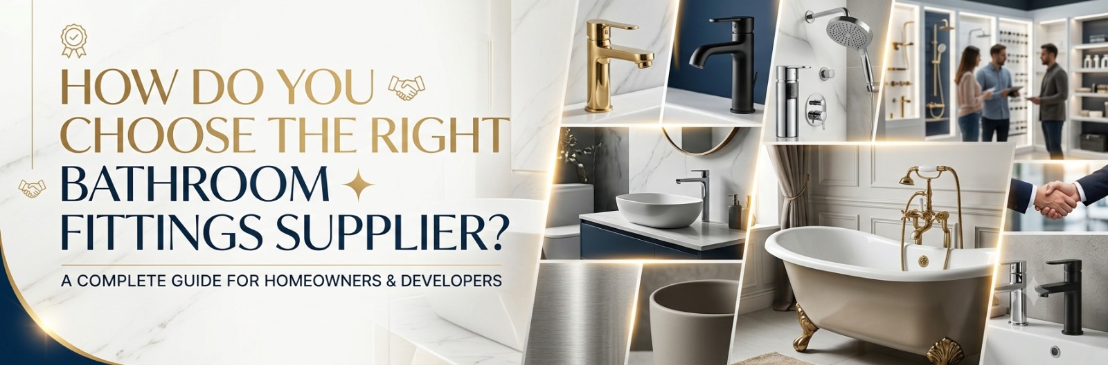 How Do You Choose the Right Bathroom Fittings Supplier?