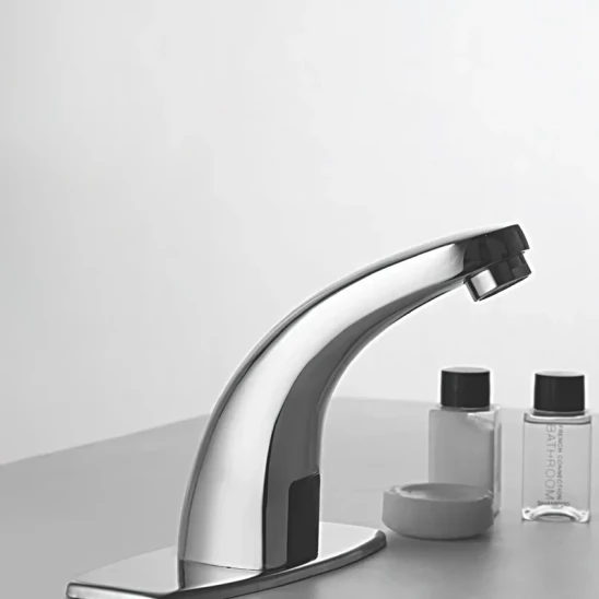 Electronic Faucet for Wash Basin (AC/DC)  with Complete Installation Set