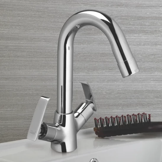 SH-13 Centre Hole Basin Mixer
