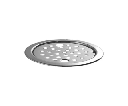 S.S. Lock Drainer Hole/Plain Round 125mm